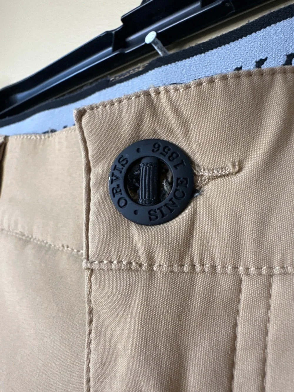 ORVIS Tech Pants Khaki Size 36x30 Comfort Waistband - Picture 2 of 7